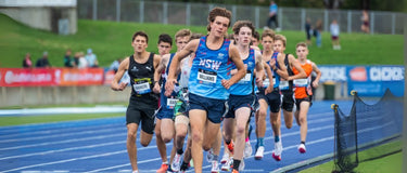 Athletics NSW Player in Valour Singlet