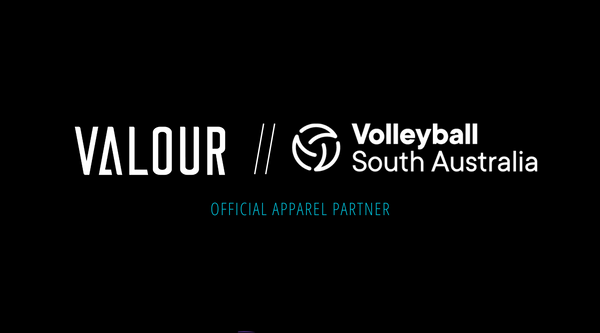 Valour announced as official apparel partner for Volleyball South Australia