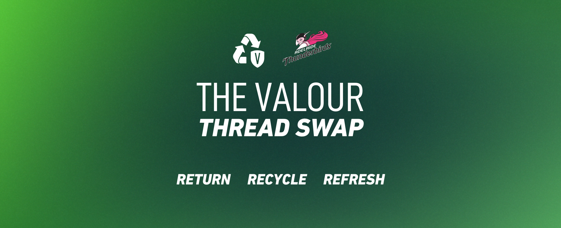 Valour Launches Thread Swap with Adelaide Thunderbirds – Valour Sport
