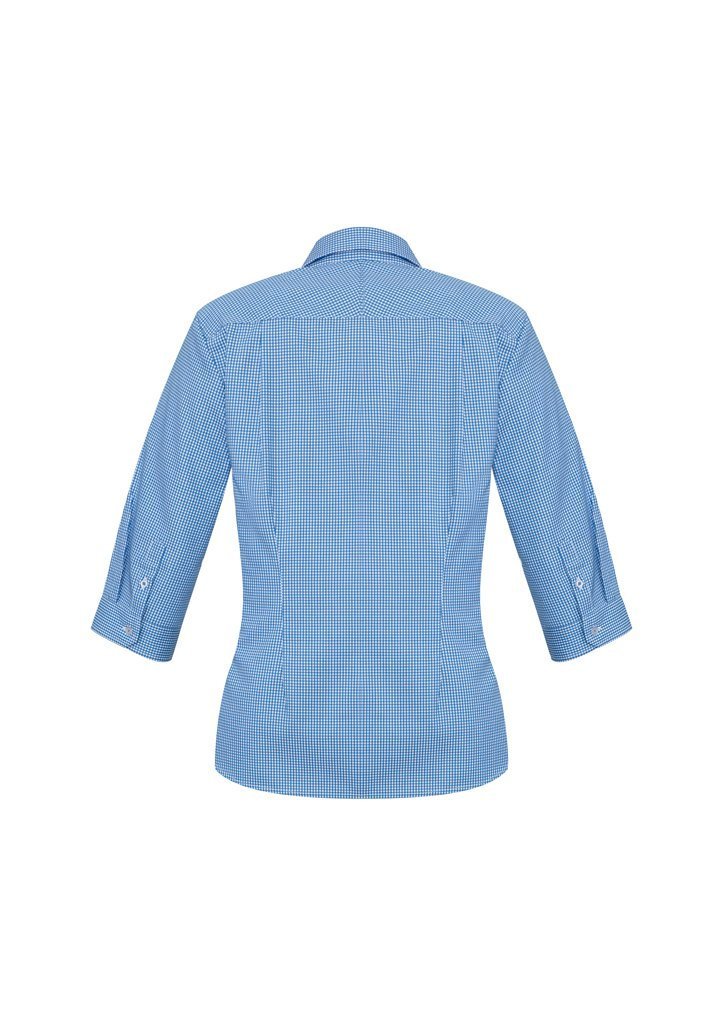 ELLISON WOMEN'S 3/4 SLEEVE SHIRT Blue 24