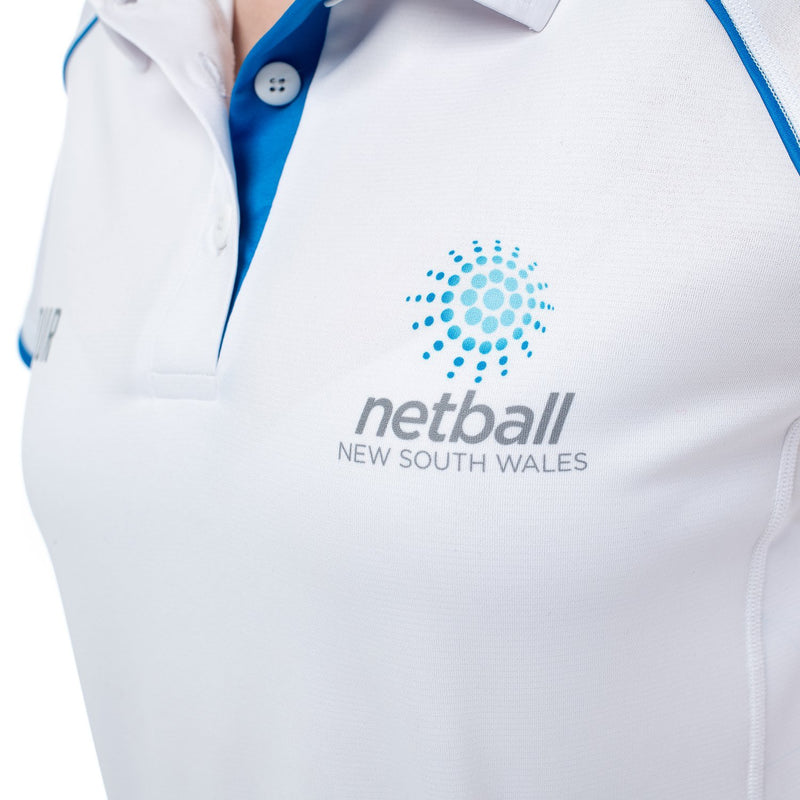 Netball NSW Ladies Umpire Polo Shirt