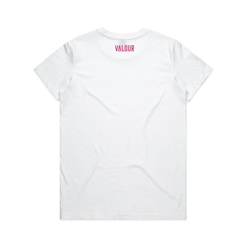 Thunderbirds White Serif Tee