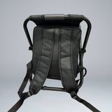 Valour Cooler Bag Chair - Black - backpack side