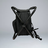 Valour Cooler Bag Chair - Black - Side