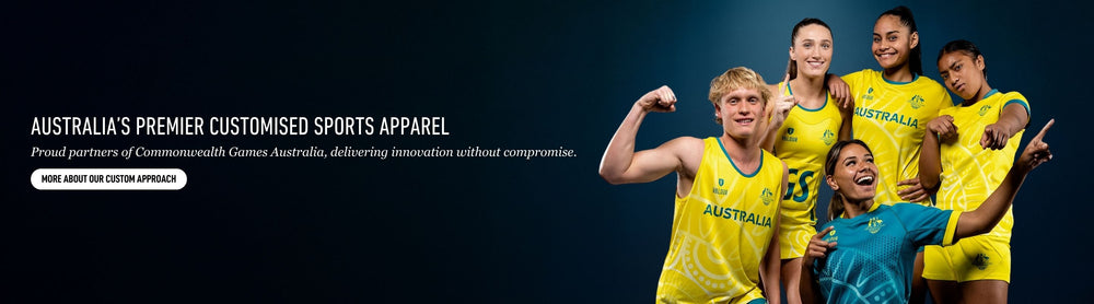 Valour Sport - Australia's premier customised sports apparel brand. Commonwealth Games Australia partners.
