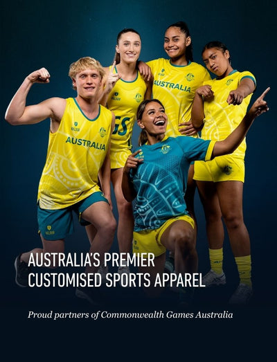 Valour Sport - Australia's premier customised sports apparel brand. Commonwealth Games Australia partners.