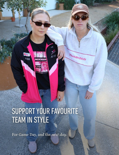 Support your Favourite team in style. For game day, and the next day.