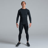 Valour Compression - Men's Black Long Sleeve Top