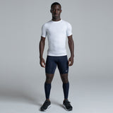 Valour Compression - Men's White Short Sleeve Top