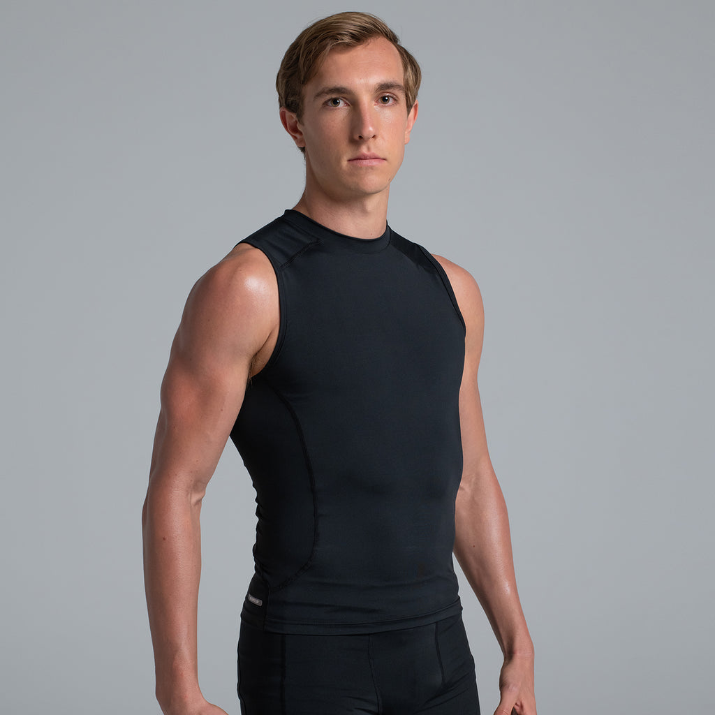 Valour Compression - Men's Black Tank Top – Valour Sport