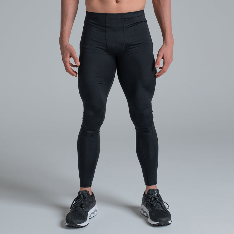 Valour Compression Men's Full Length Black Tights – Valour Sport