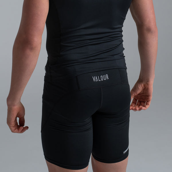 Valour Compression -  Black Short Tights