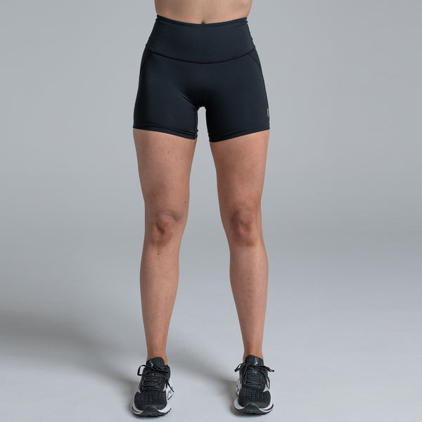 Valour Compression - Women's  Black 5" Short Tights