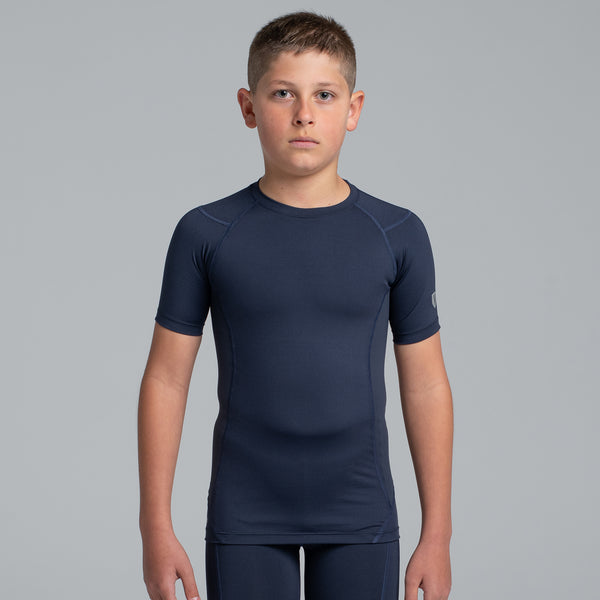 Valour Compression - Boy's Ink Short Sleeve Top