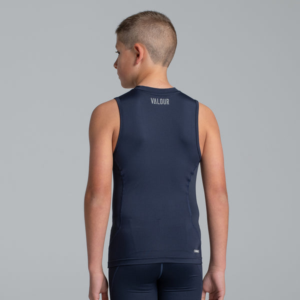 Valour Compression - Boy's Ink Tank Top