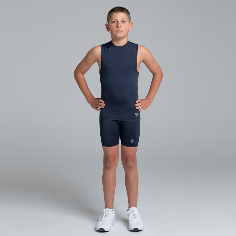 Valour Compression - Boy's Ink Tank Top