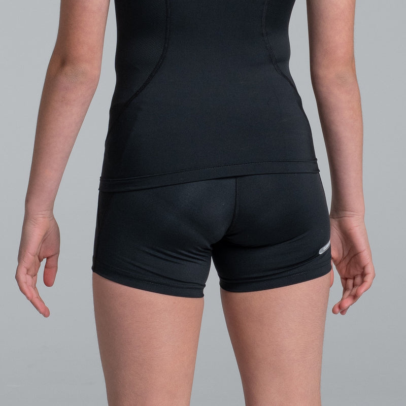 Valour Compression - Women's Black 5" Short Tights