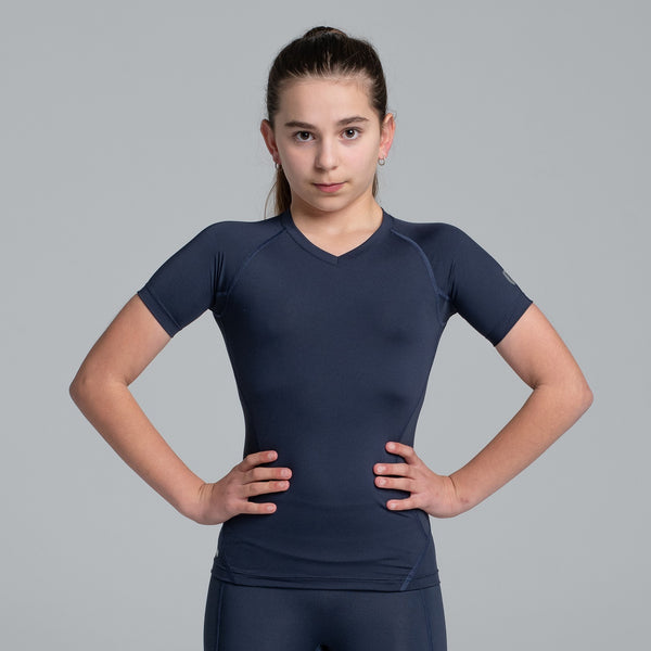 Valour Compression - Girls Ink Short Sleeve Top