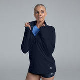 Valour Active Women's Sprint Half Zip Top - Ink