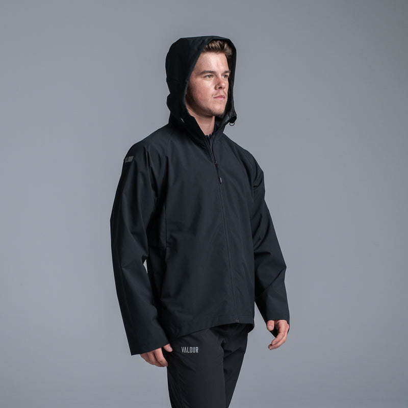Valour Active Men's Storm Jacket - Black
