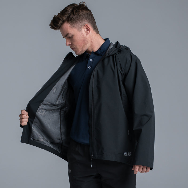 Valour Active Men's Storm Jacket - Black