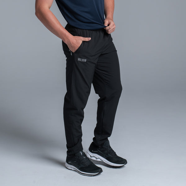 Valour Active Motion Track Pant - Black