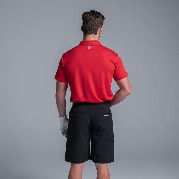 Valour Active Men's Red Polo