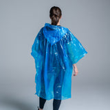 Blue Disposable Raincoat