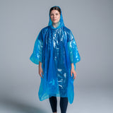 Blue Disposable Raincoat