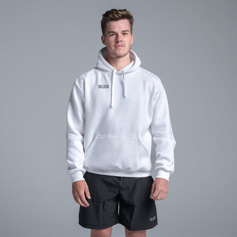 Valour White Hoodie – Valour Sport - Main Image