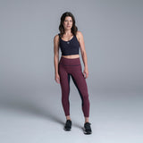 Valour Active Ace Longline Crop Top - Ink