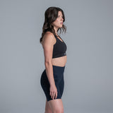 Valour Active Dash Crop Top - Black