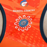 GIANTS Netball Replica Training Singlet Orange
