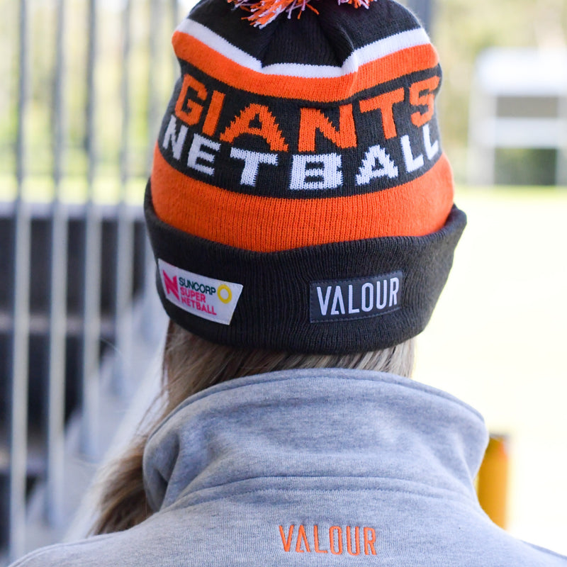 GIANTS Netball Knitted Beanie