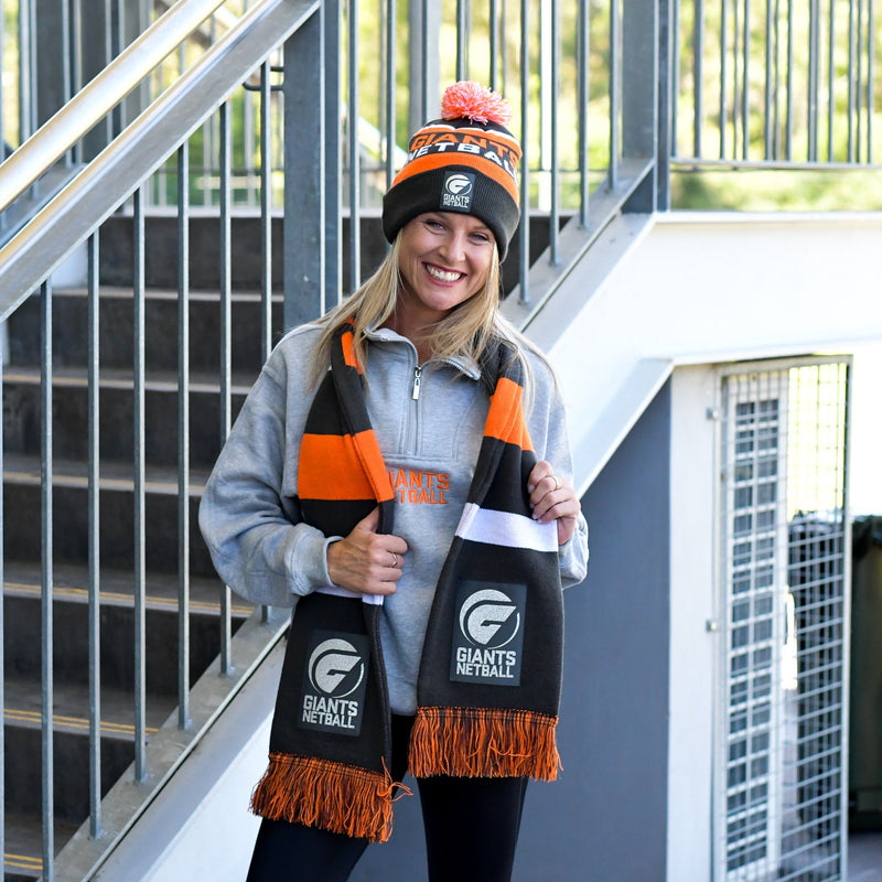 GIANTS Netball Knitted Beanie