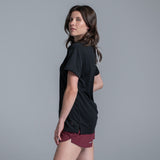 Valour Active Women's Polo - Black