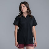 Valour Active Women's Polo - Black