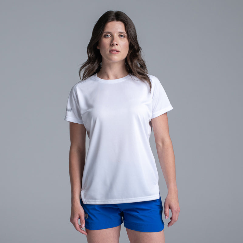 Valour Active Women's Apex Tee - White