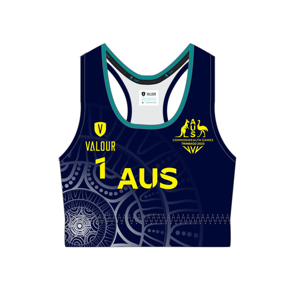 AYCG Women's Competition Beach Volleyball Crop Top - Ink