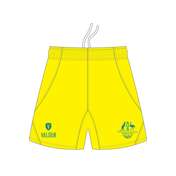 AYCG Women's Competition Rugby Shorts - Yellow