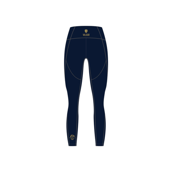 AYCG Women's Brushed Lycra 7'8 Training Tight