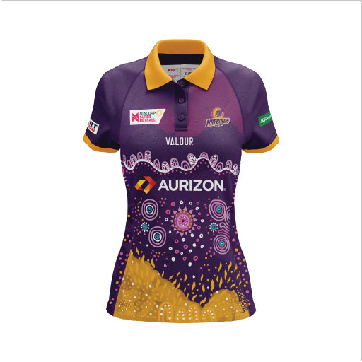Queensland Firebirds Women's Reignited First Nations Polo