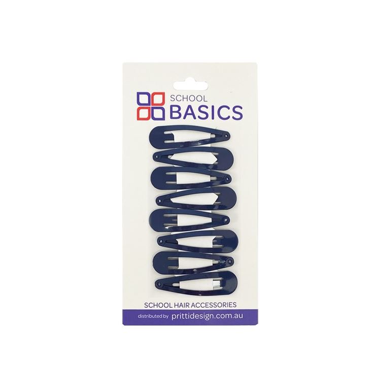 Sherwood RPS Snap Clips Navy - 8 Pack