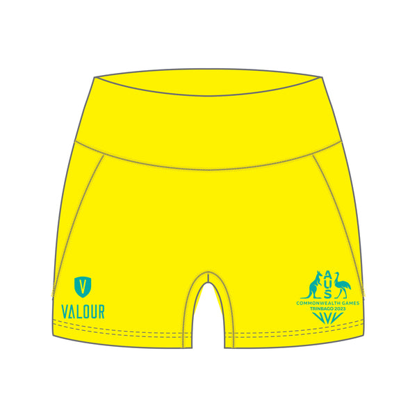 AYCG Women's Competition Short leg Tight - Yellow