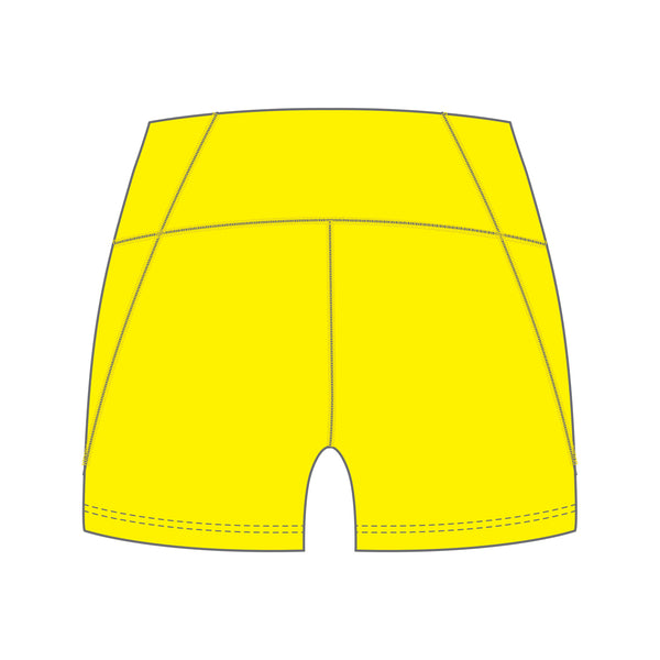 AYCG Women's Competition Short leg Tight - Yellow