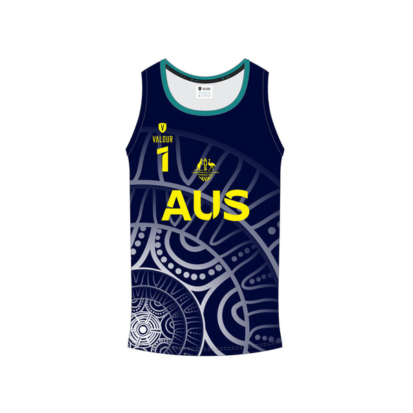 AYCG Unisex Competition Beach Volleyball Singlet - Ink