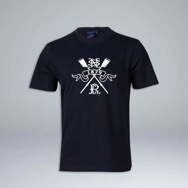 North Shore Rowing Club Unisex Navy Cotton Tee