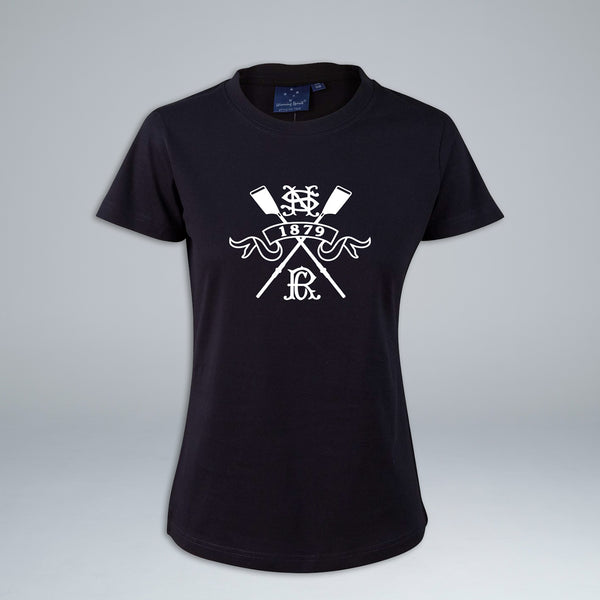 North Shore Rowing Club Women's Navy Cotton Tee