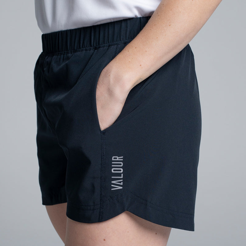 Valour Active Women's Shorts - Ink