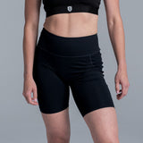 Valour Active Ultimate Brushed Lycra Training Short 9" - Black